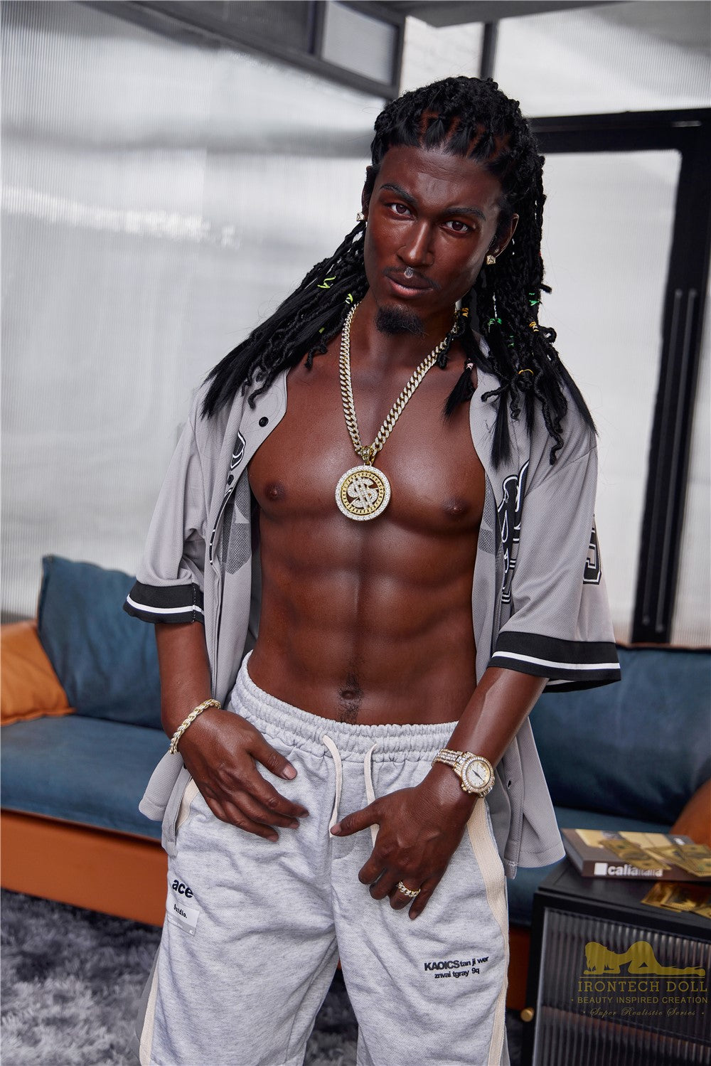 Bill mannelijke sekspop (Irontech Doll 170 cm M7 siliconen)