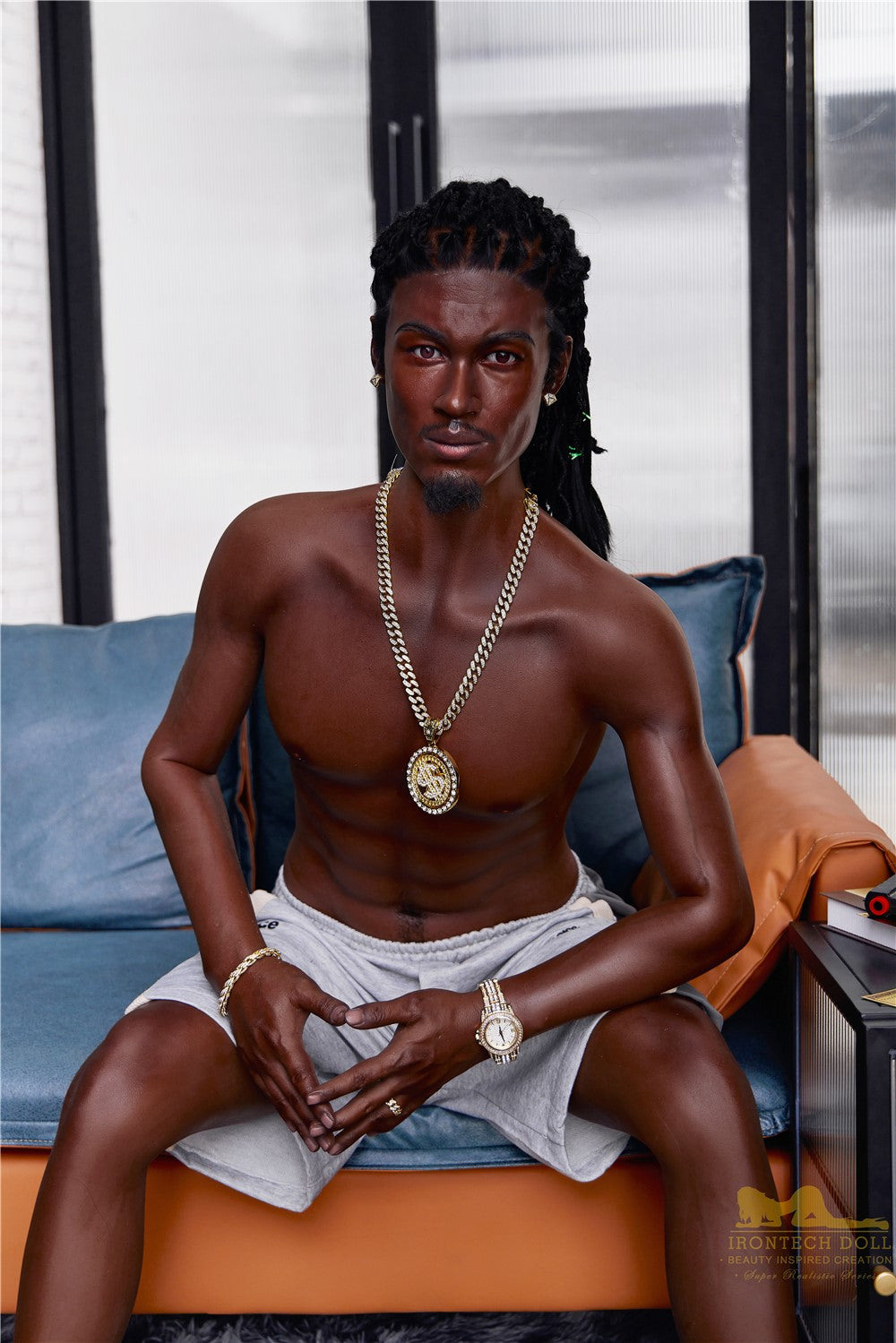 Bill mannelijke sekspop (Irontech Doll 170 cm M7 siliconen)