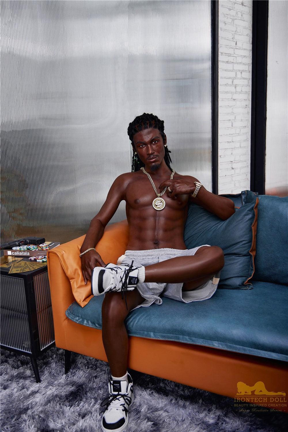 Bill mannelijke sekspop (Irontech Doll 170 cm M7 siliconen)