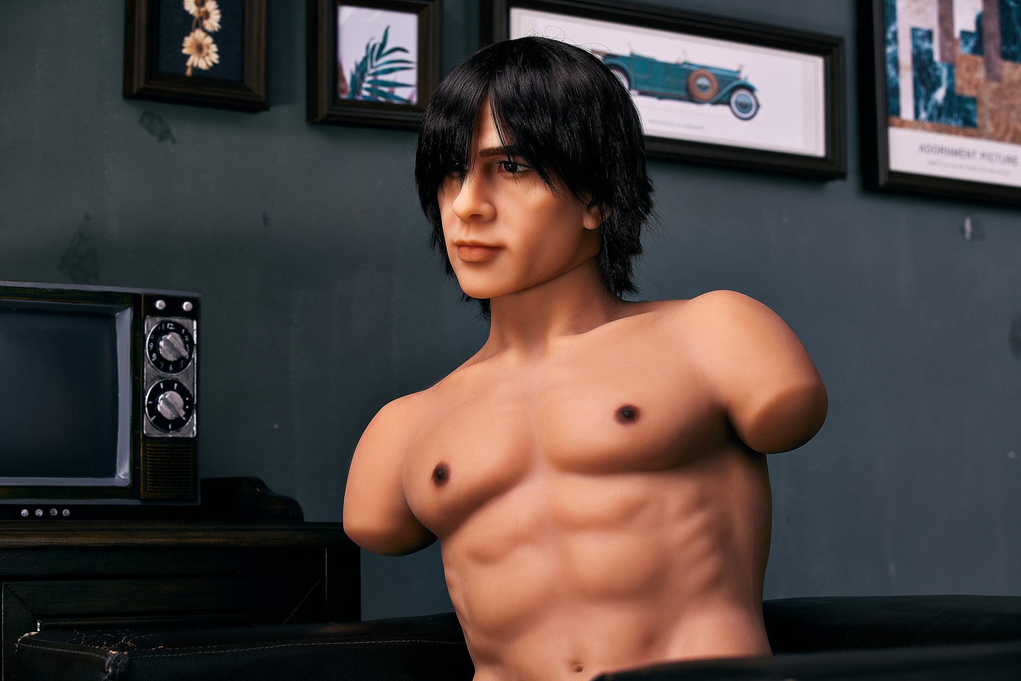 Charles Male Torso Sex Doll (Irontech Doll 100 cm #201 tpe) EXPRESS