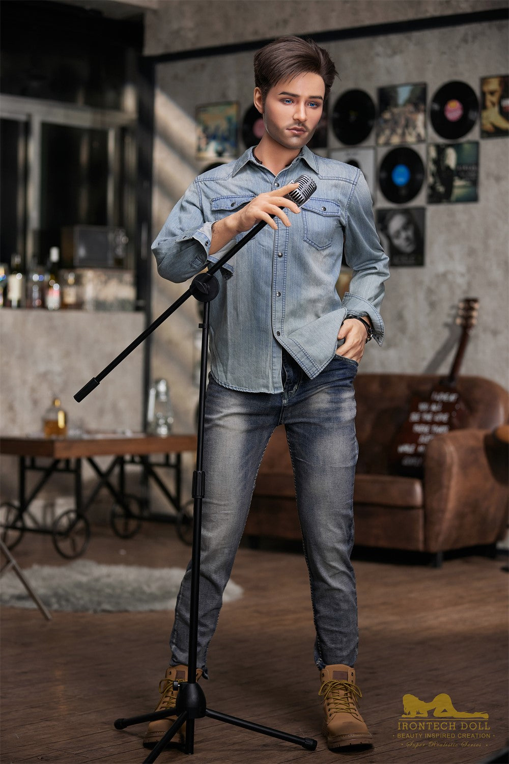 Steve mannelijke sekspop (Irontech Doll 170 cm M4 siliconen)