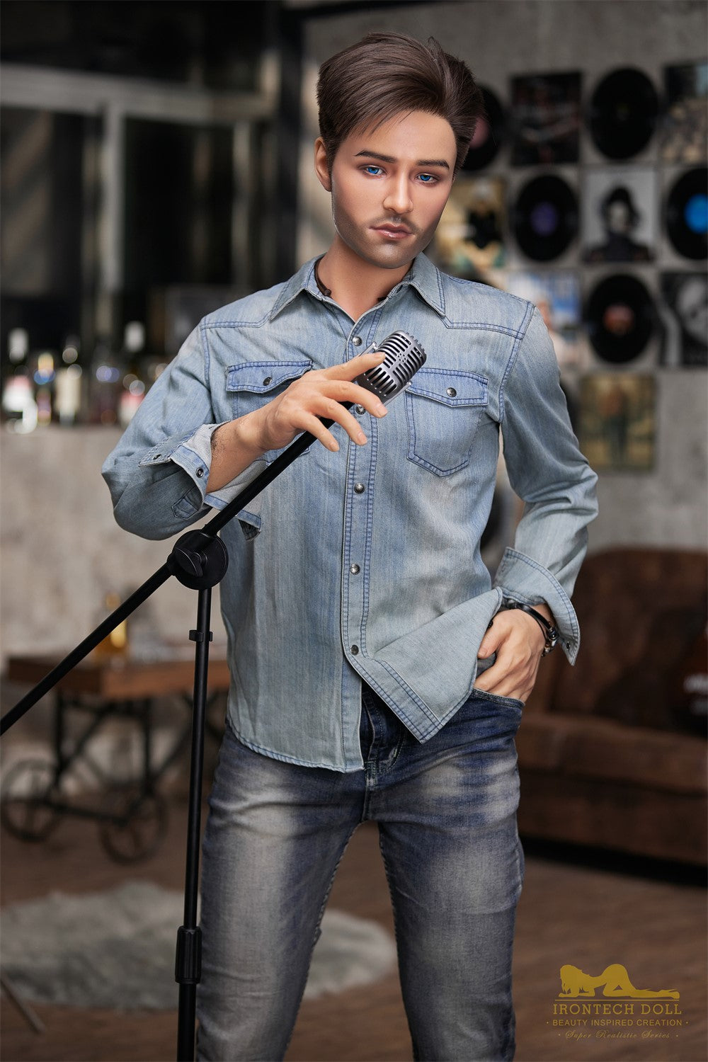 Steve mannelijke sekspop (Irontech Doll 170 cm M4 Silicone)