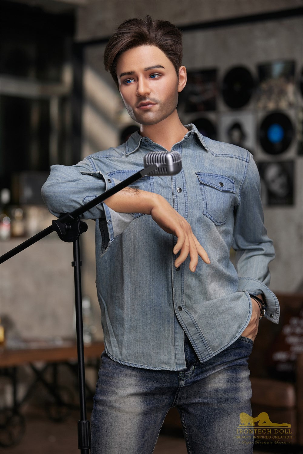 Steve mannelijke sekspop (Irontech Doll 170 cm M4 siliconen)