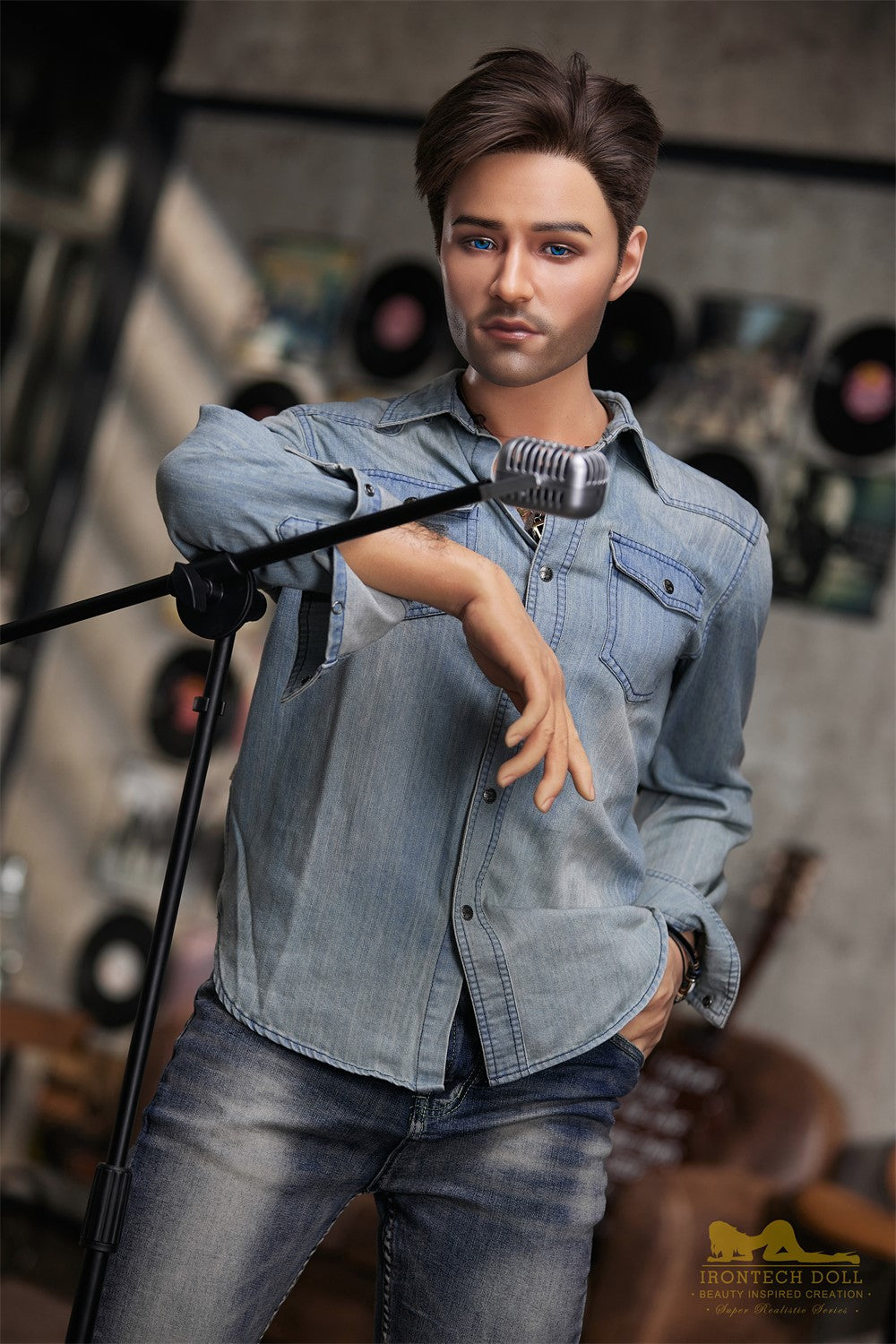Steve mannelijke sekspop (Irontech Doll 170 cm M4 Silicone)