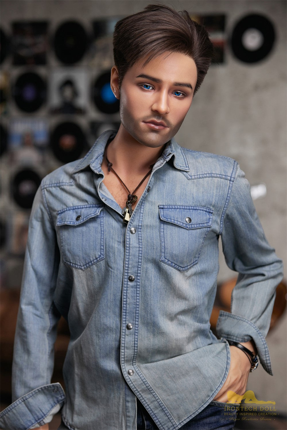 Steve mannelijke sekspop (Irontech Doll 170 cm M4 siliconen)