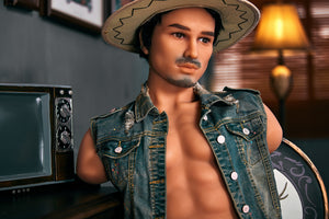 Kelvin mannelijke torso sex pop (Irontech Doll 100 cm #203 tpe)
