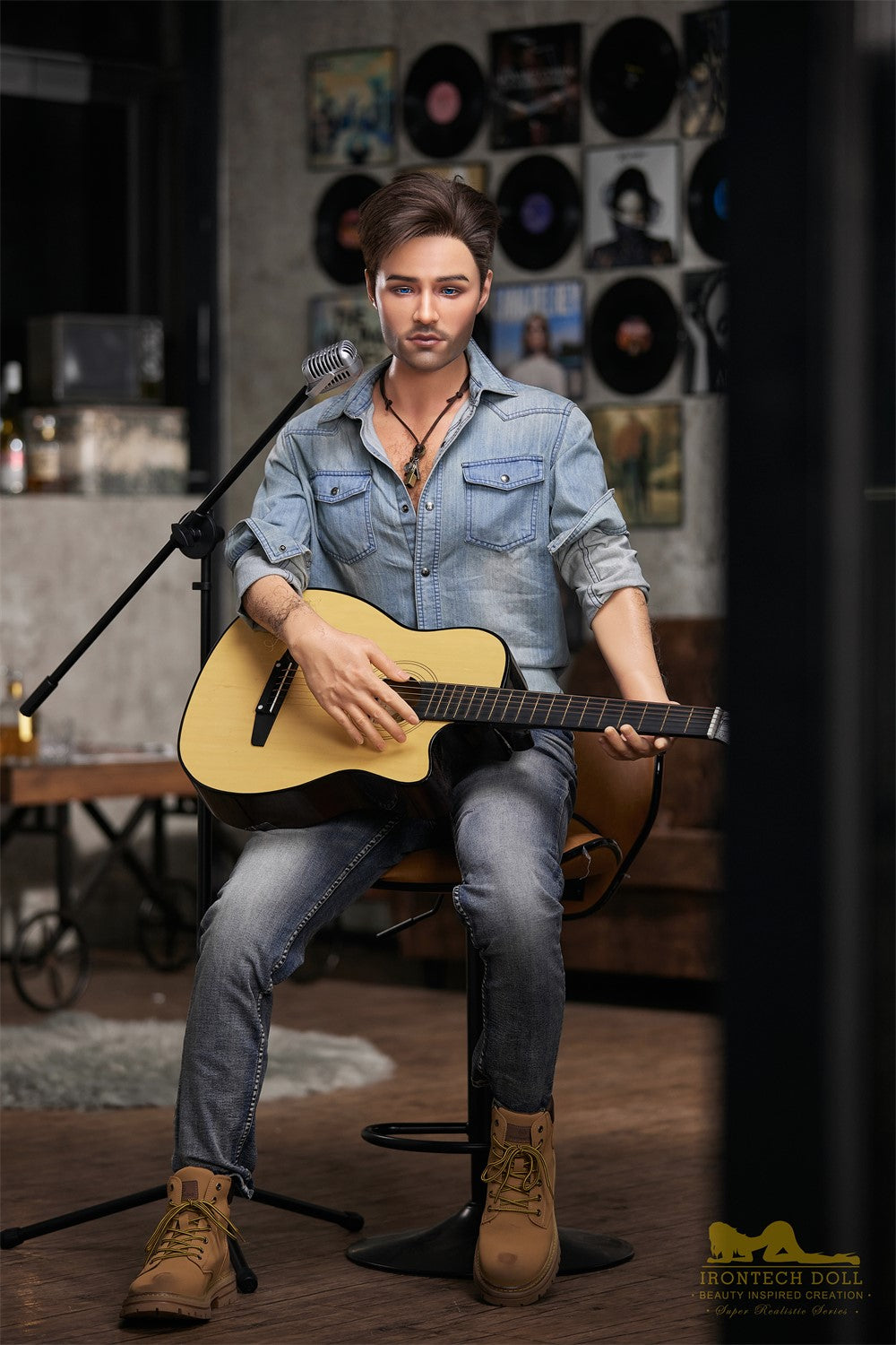 Steve mannelijke sekspop (Irontech Doll 170 cm M4 Silicone)