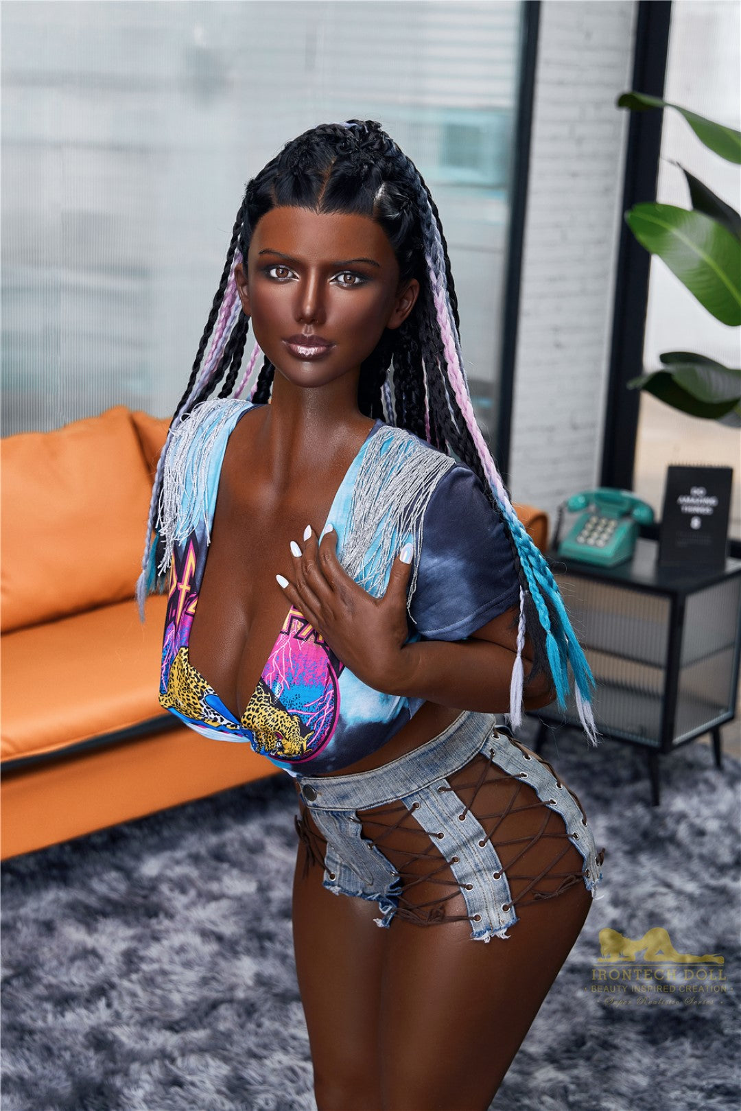 Indigo sex pop (Irontech Doll 160 cm H-Kupa S13 Silicone)