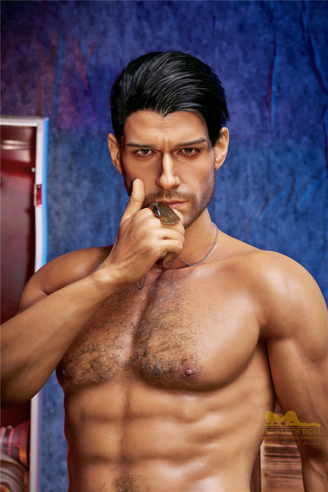 Thomas 'mannelijke sekspop (Irontech Doll 176cm M5 Silicone)