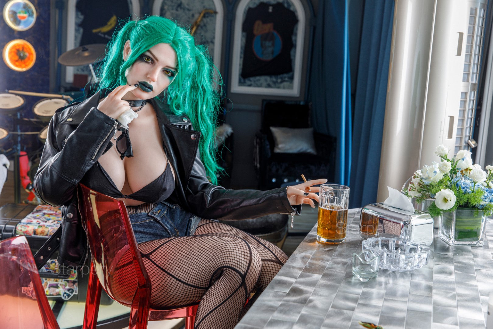 Flora Sex Doll (Starpery 174cm g-cup tpe+siliconen)