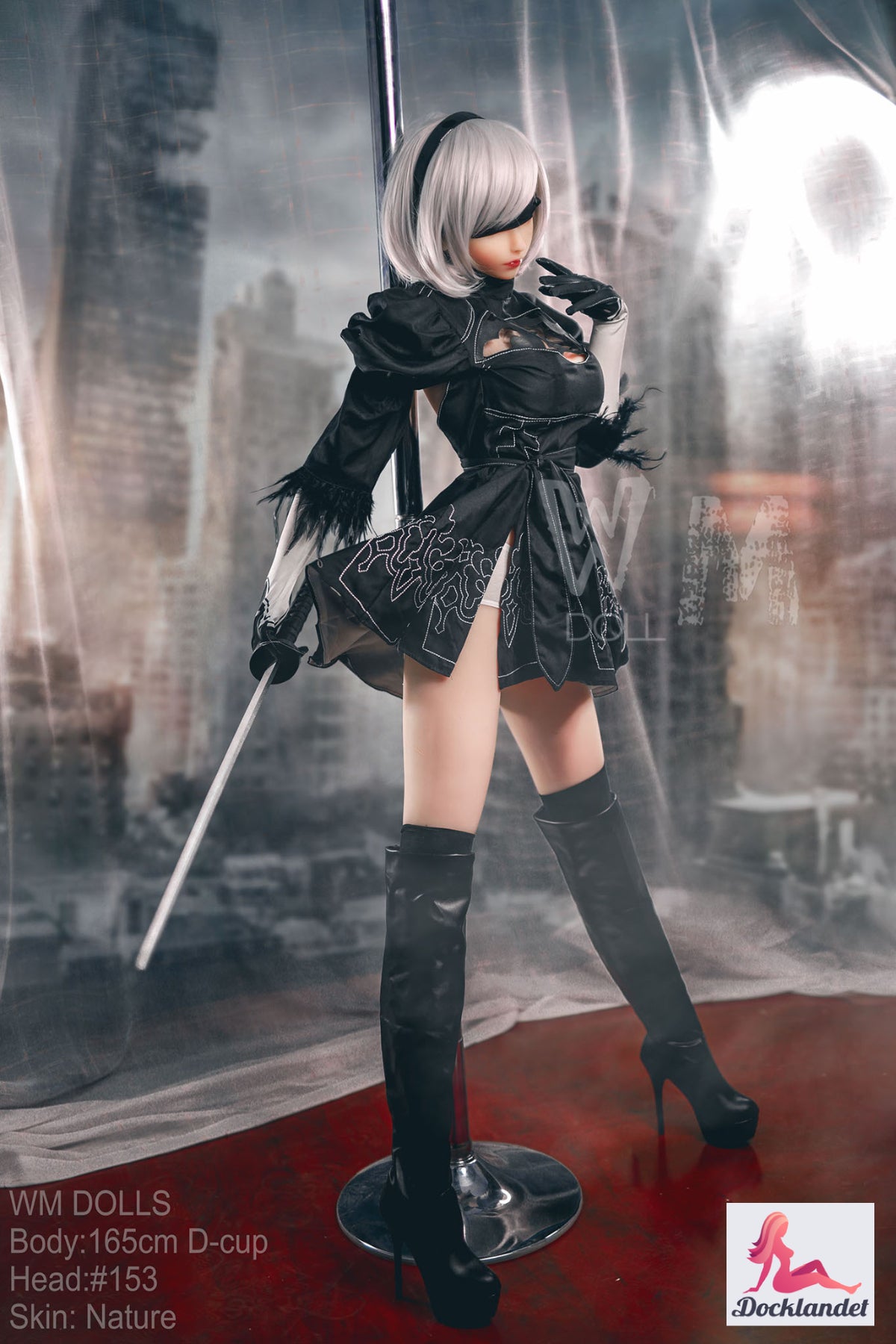 Yorha 2b Sex doll (WM-Doll 165cm D-cup #153 TPE)