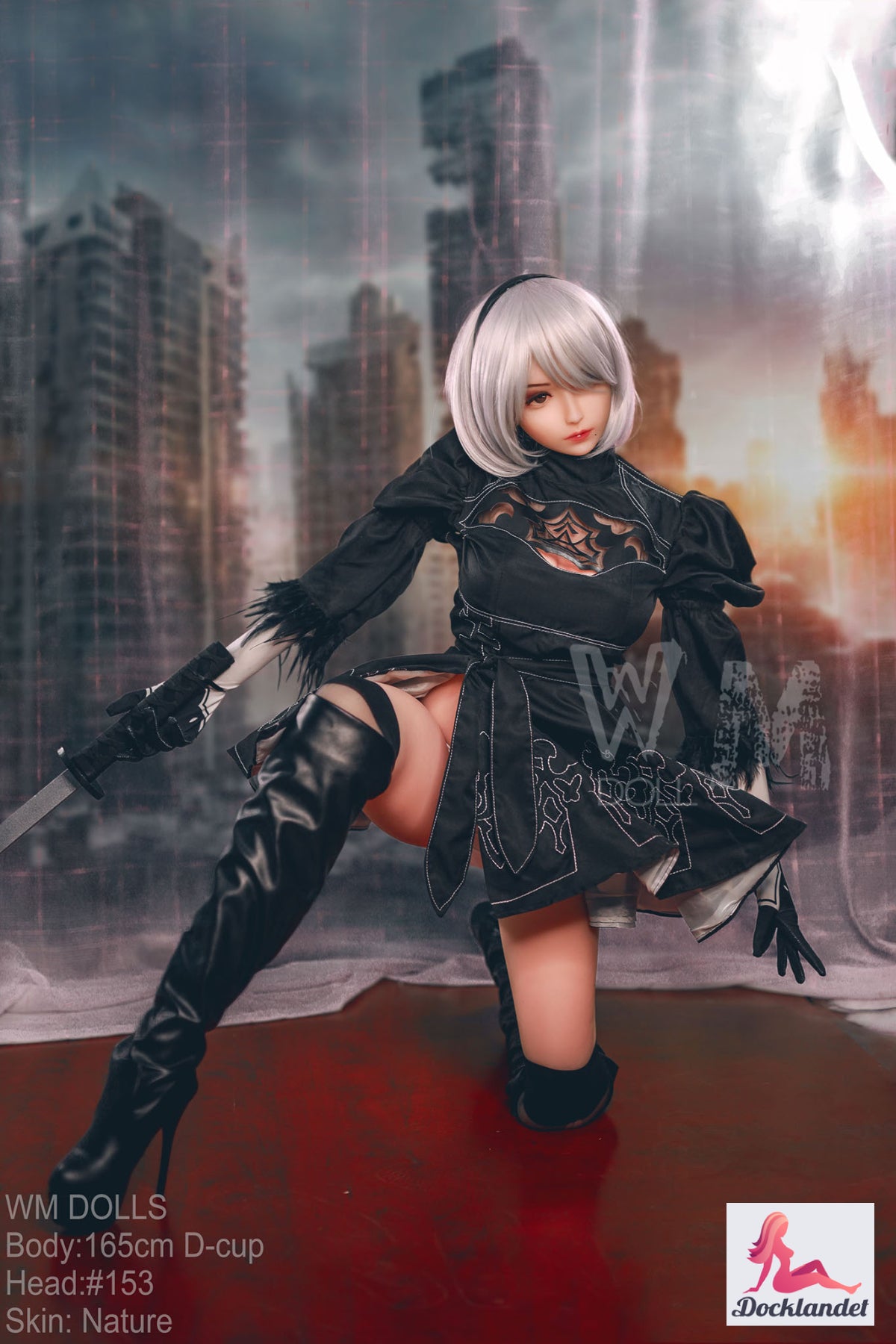 Yorha 2b Sex doll (WM-Doll 165cm D-cup #153 TPE)
