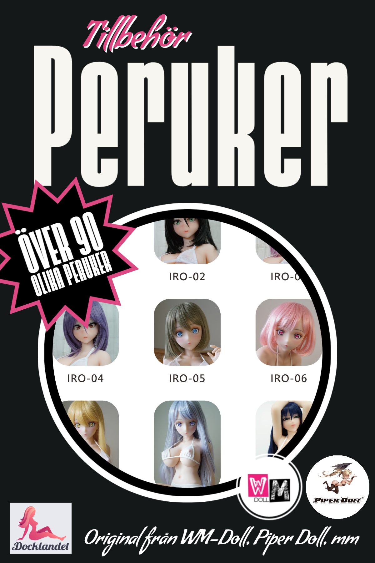 Wig (choose between 94 different)