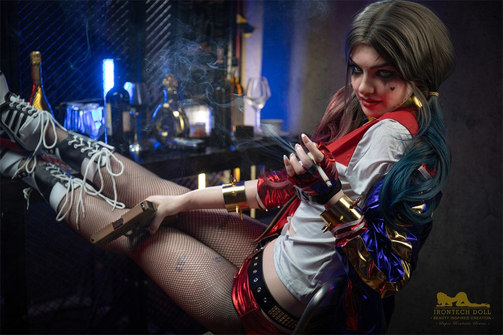 Harley-sekspop (Irontech Doll 166 cm B-cup S27 siliconen)