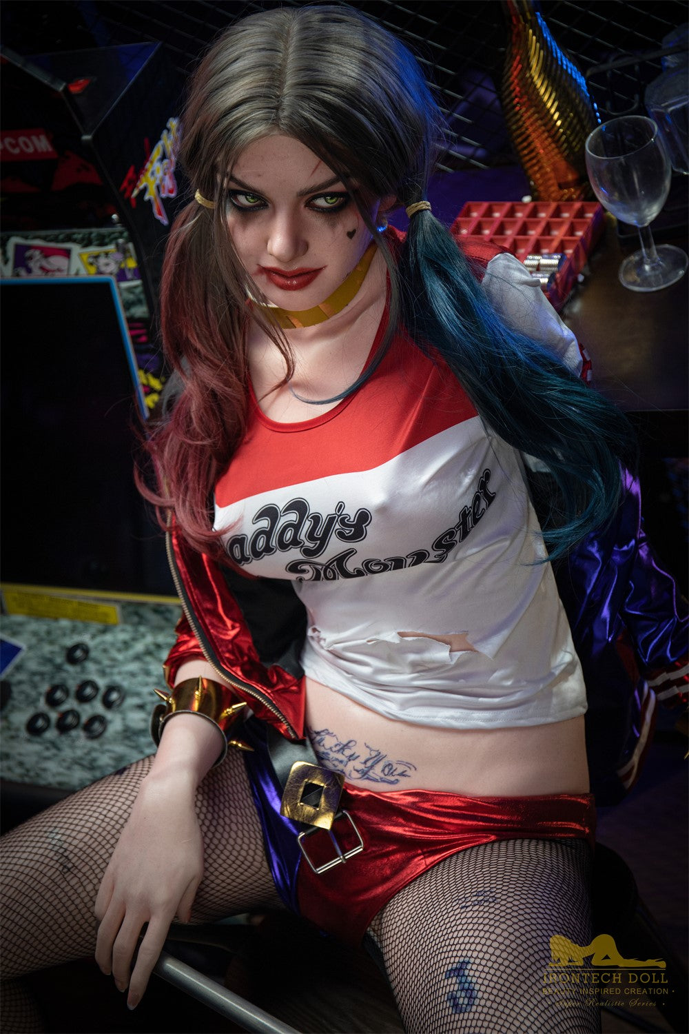 Harley-sekspop (Irontech Doll 166 cm B-cup S27 siliconen)