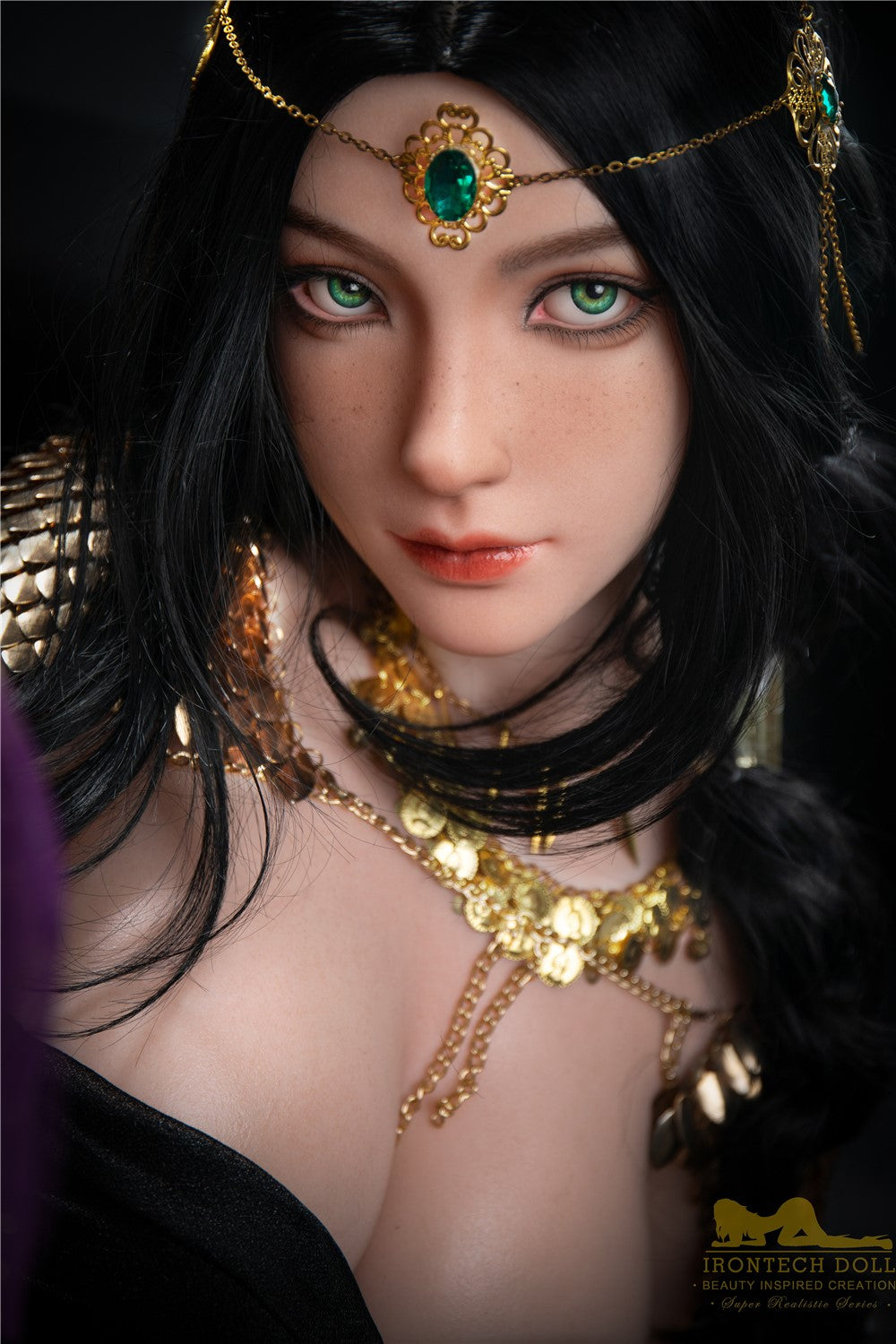 Kitty-sekspop (Irontech Doll 166 cm C-cup S32 siliconen)