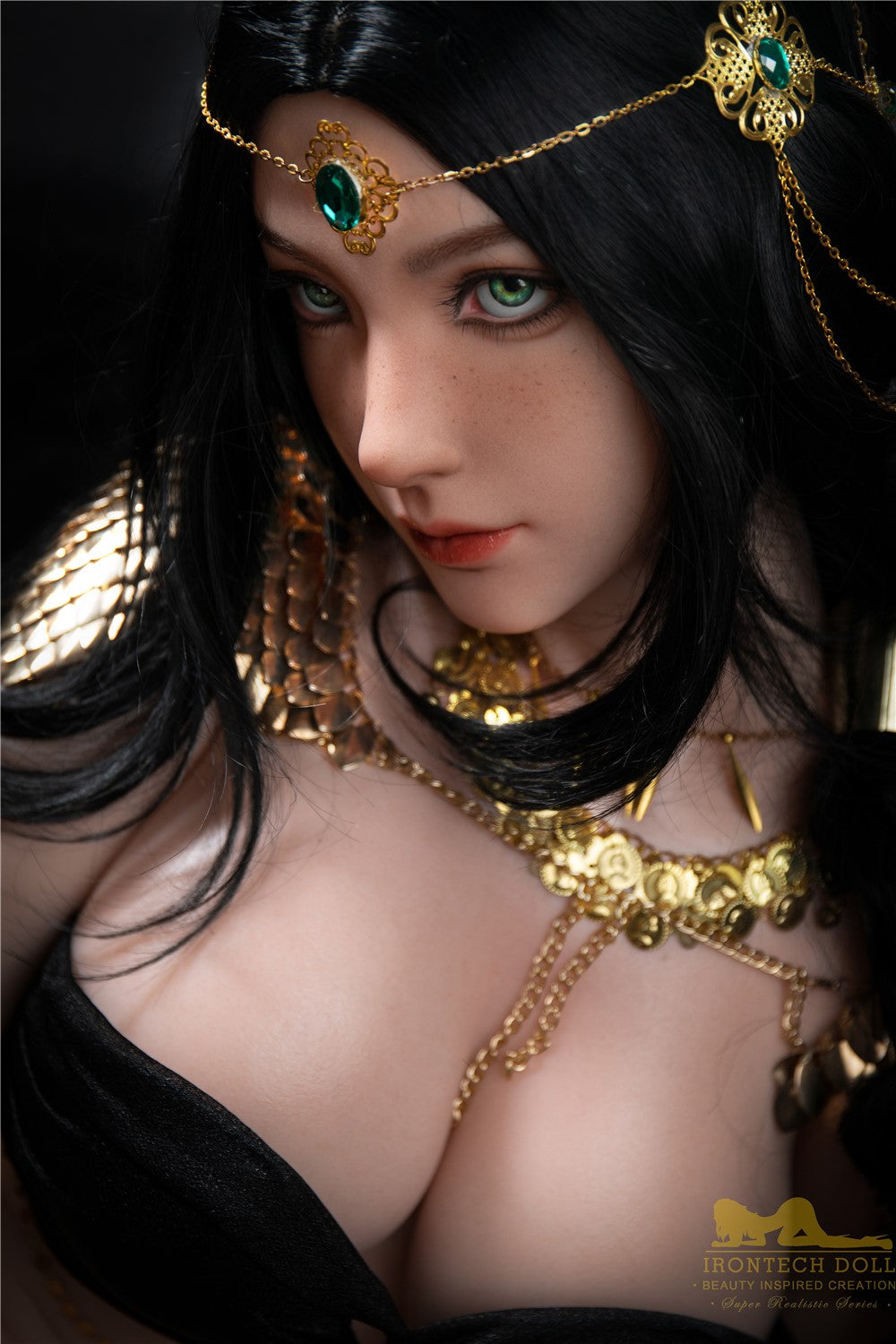 Kitty-sekspop (Irontech Doll 166 cm C-cup S32 siliconen)