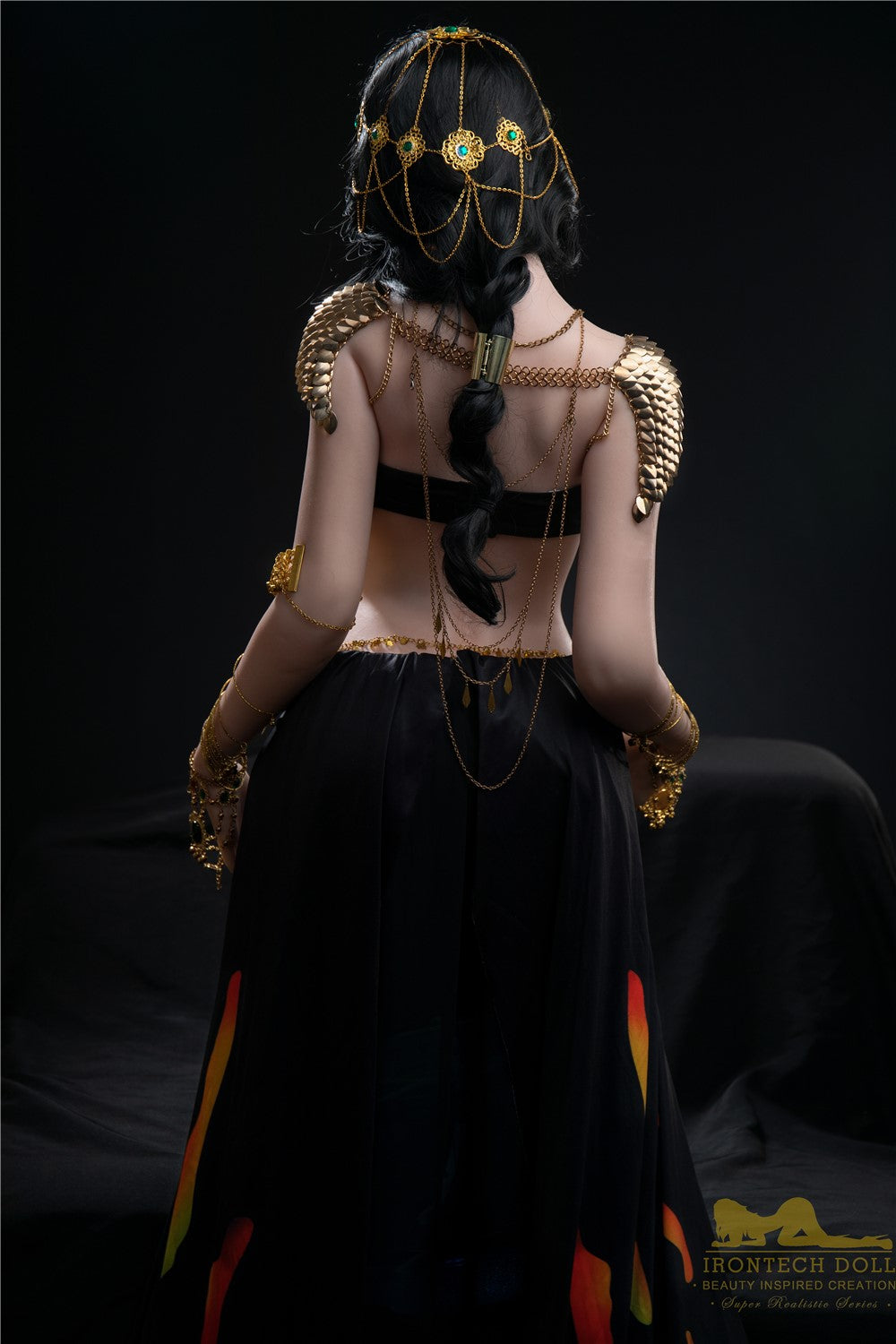 Kitty-sekspop (Irontech Doll 166 cm C-cup S32 siliconen)