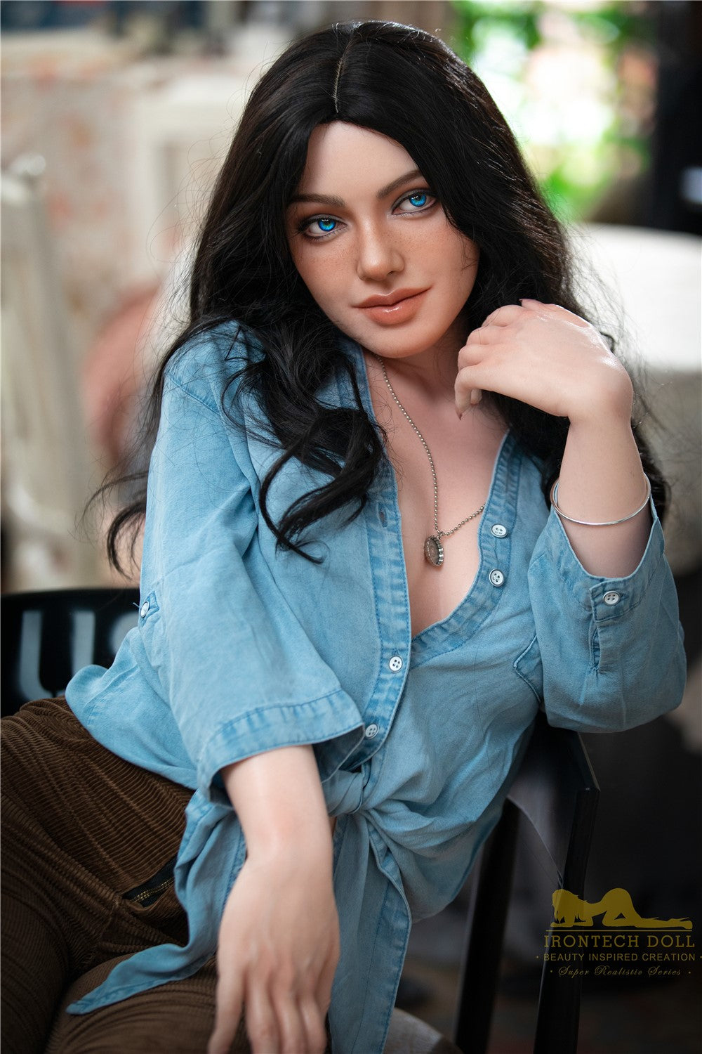 Marley-sekspop (Irontech Doll 152 cm A-cup S27 siliconen)