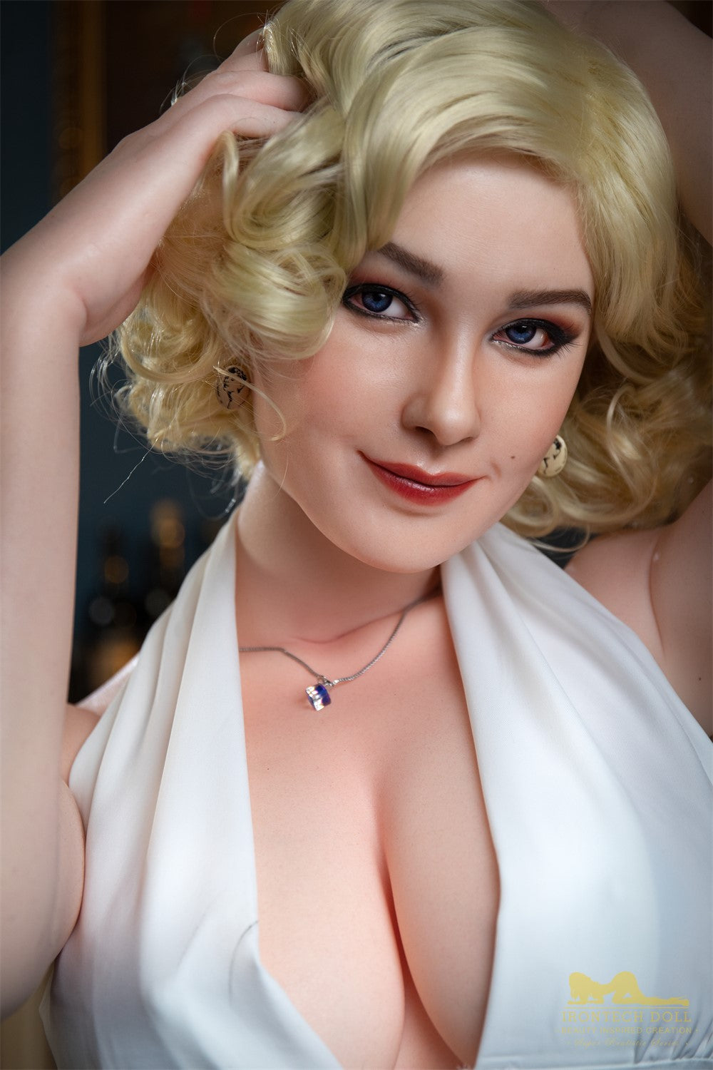 Marilyn-sekspop (Irontech Doll 164 cm E-cup S12 siliconen)