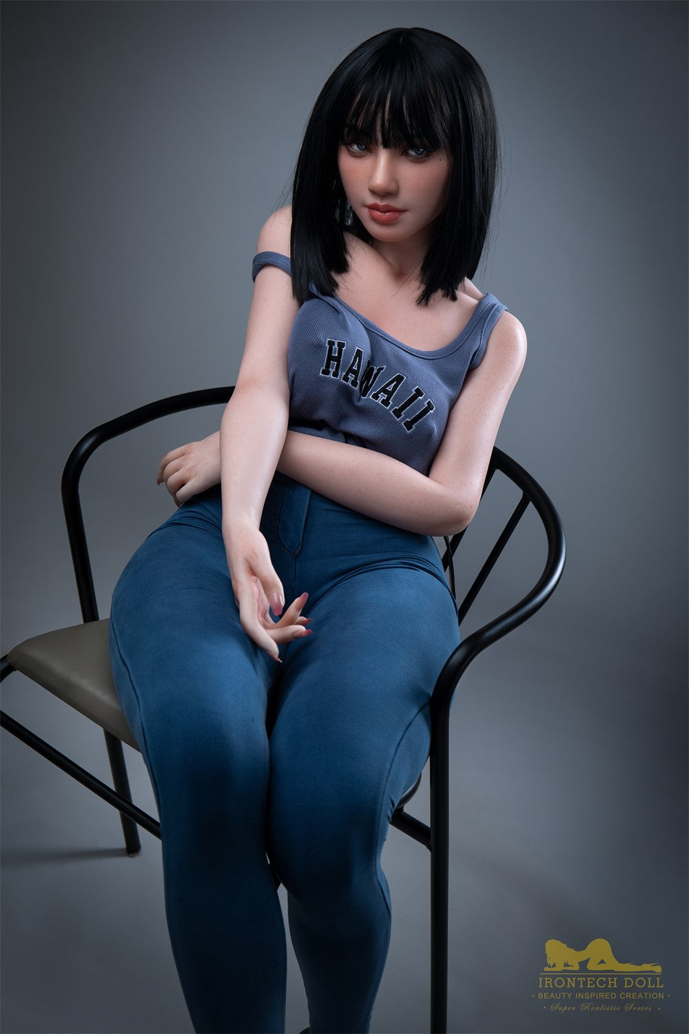 Rita sekspop (Irontech Doll 153 cm E-Kupa S30 siliconen)