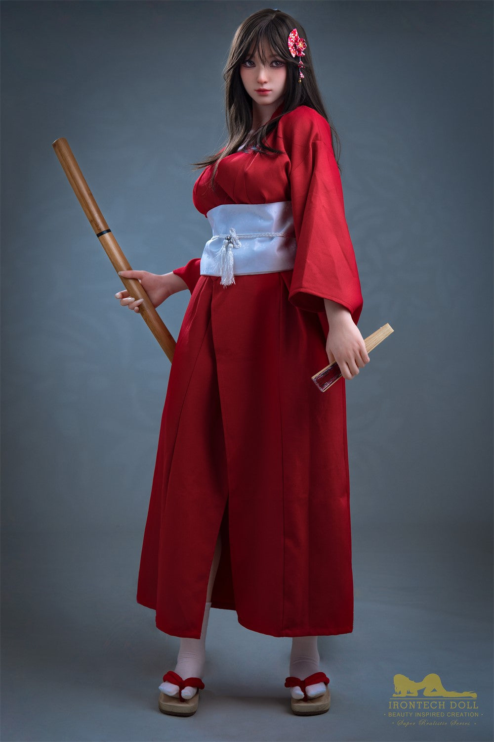 Mizuki-sekspop (Irontech Doll 164cm E-cup S24 siliconen)