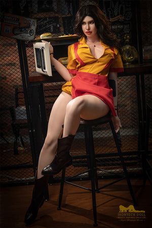Jackie Sex Doll (Irontech Doll 164cm e-cup S19 siliconen)