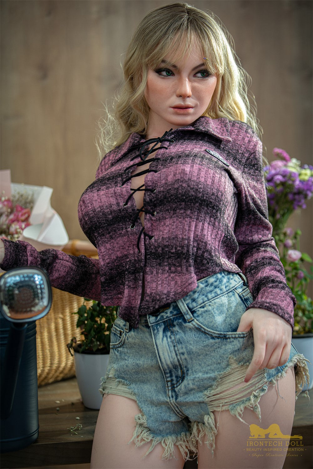 Maria Sex Doll (Irontech Doll 165 cm f-cup S22 siliconen)