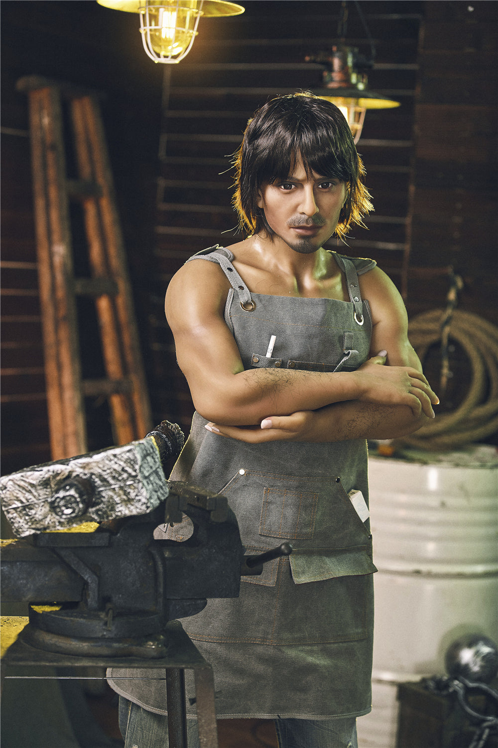 Nichola's mannelijke sekspop (Irontech Doll 162 cm #204 TPE)