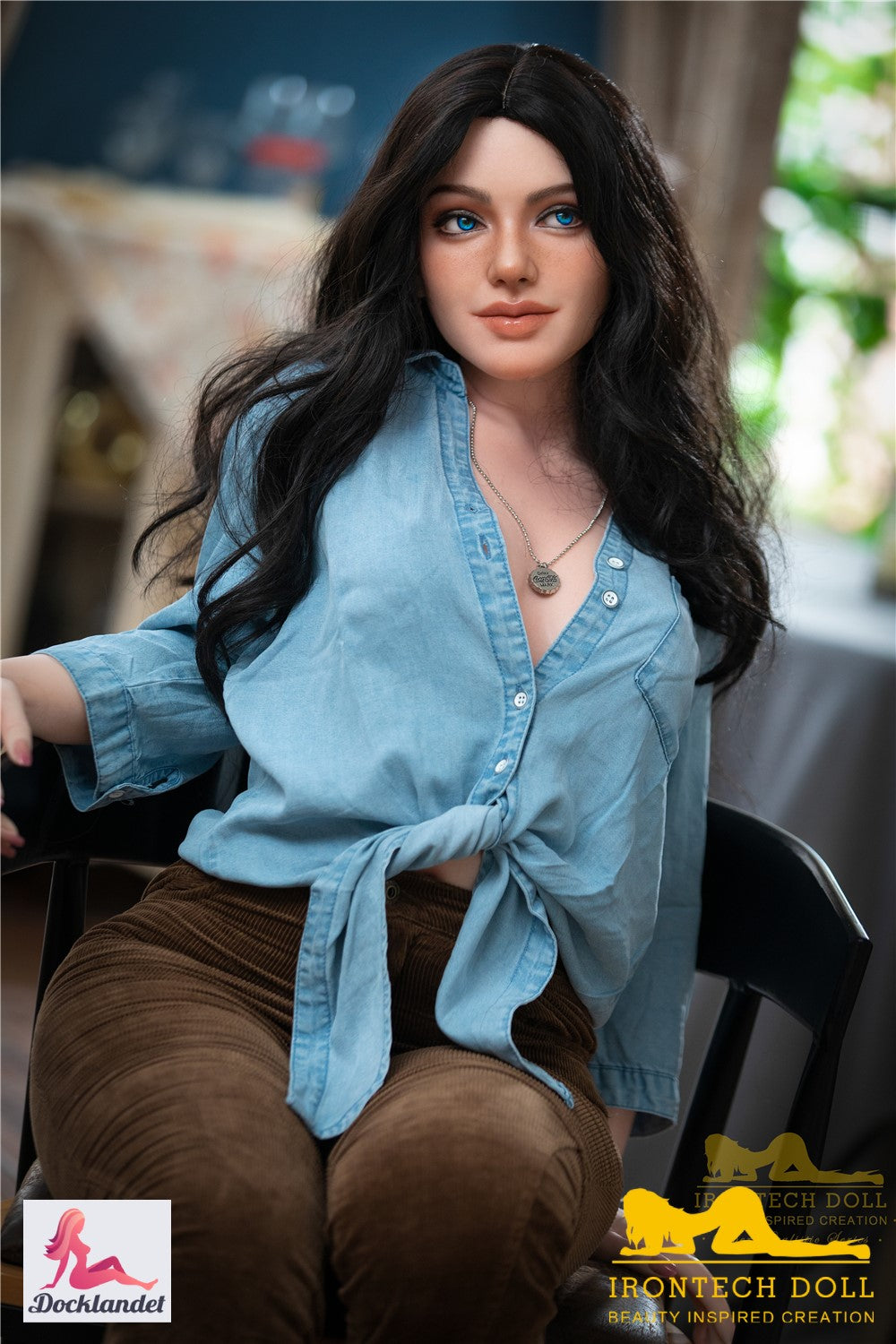 Marley-sekspop (Irontech Doll 152 cm A-cup S27 siliconen)