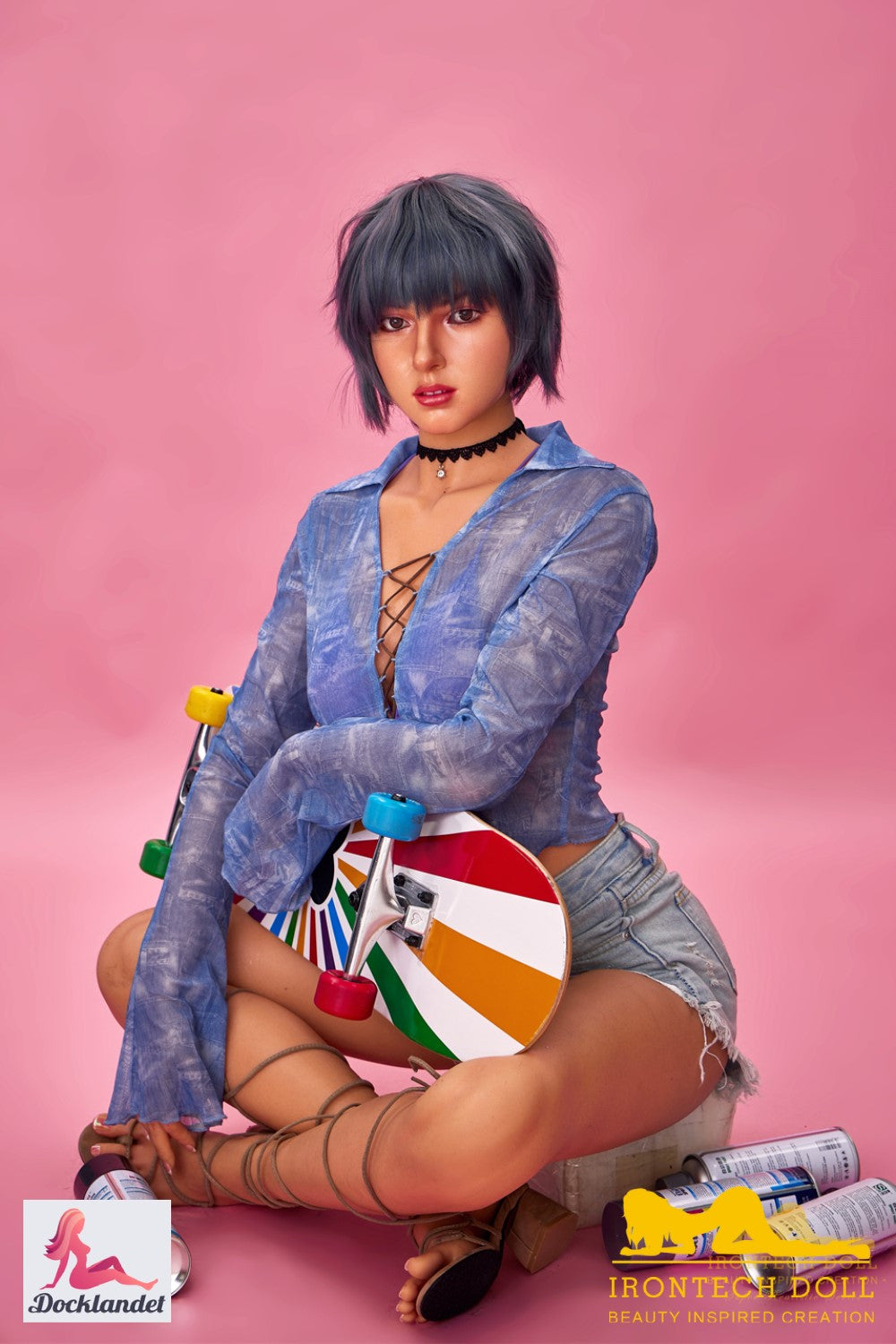 Jenny sekspop (Irontech Doll 168 cm B-cup S29 siliconen)