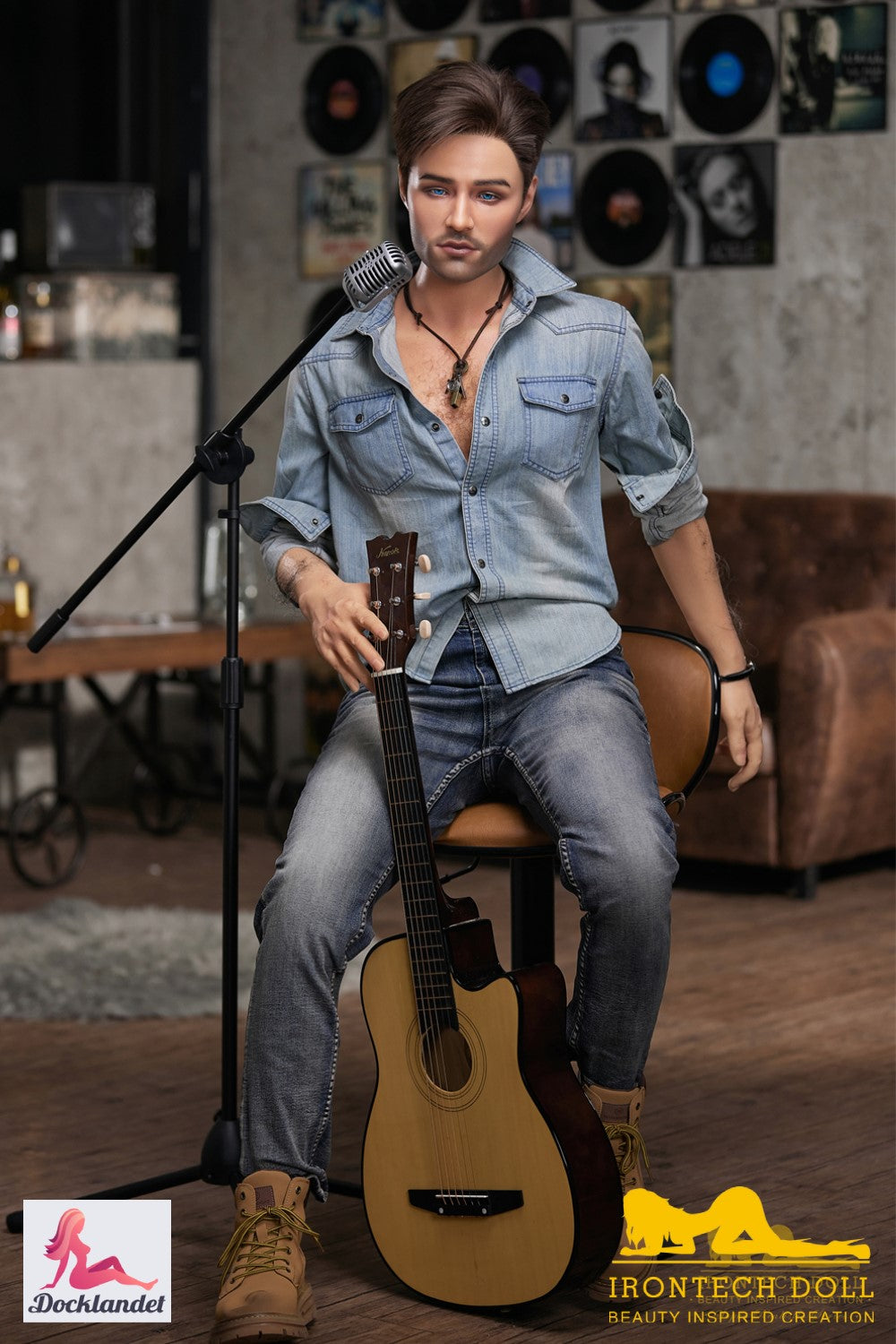 Steve mannelijke sekspop (Irontech Doll 170 cm M4 siliconen)