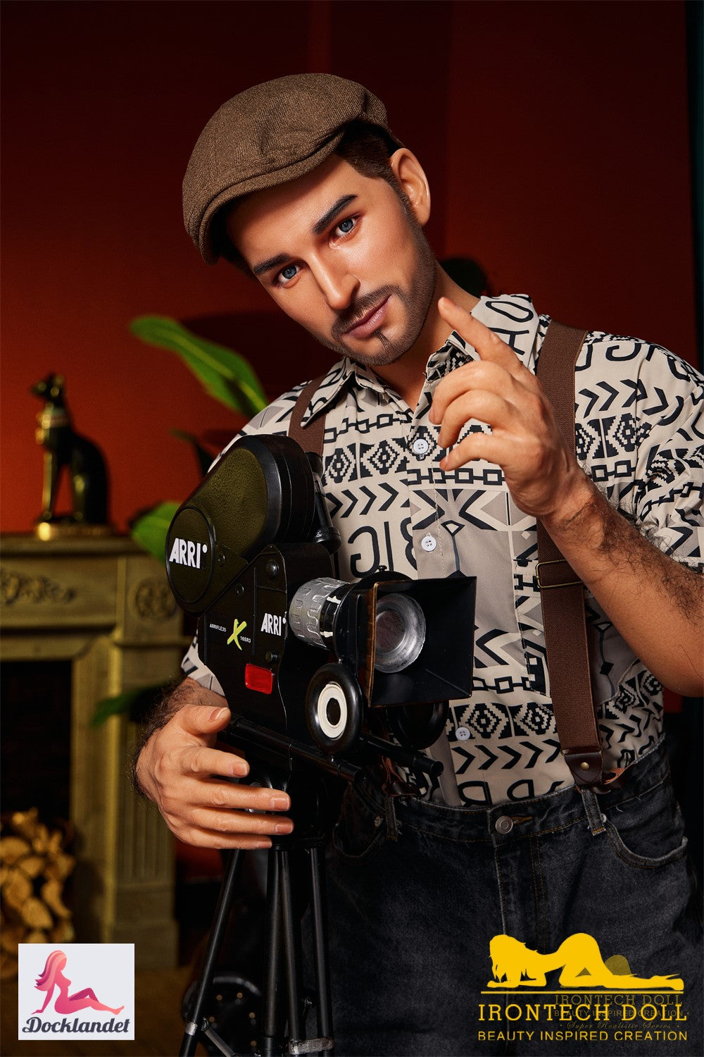 Antonio mannelijke sekspop (Irontech Doll 170 cm M3 siliconen)