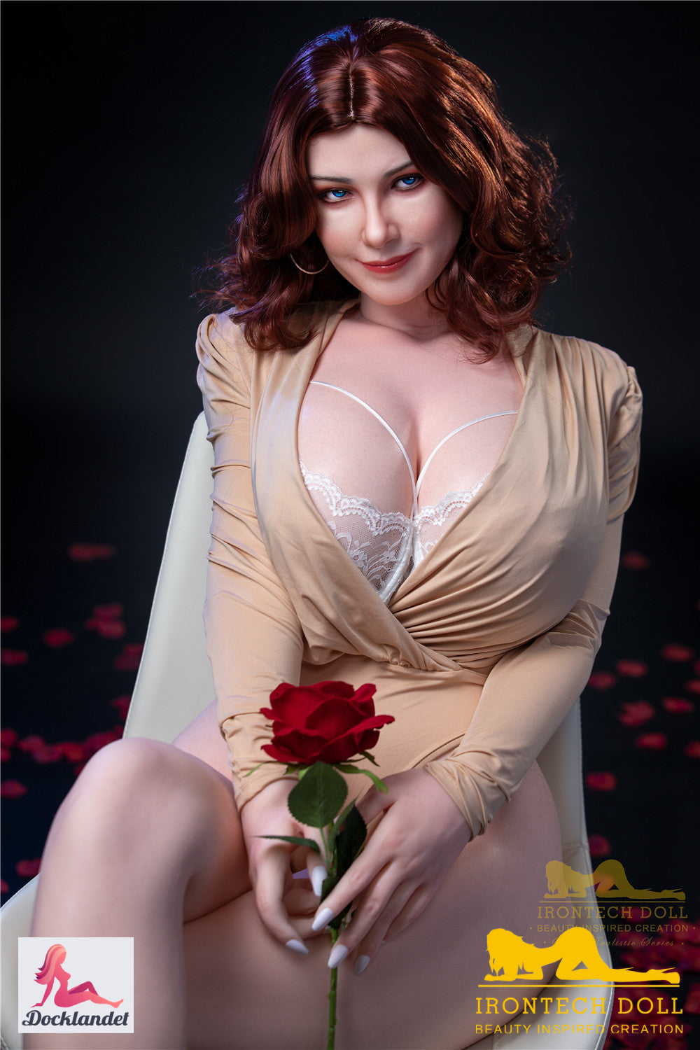Carmel Sex Doll (Irontech Doll 160 cm H-Kupa S12 Silicone)