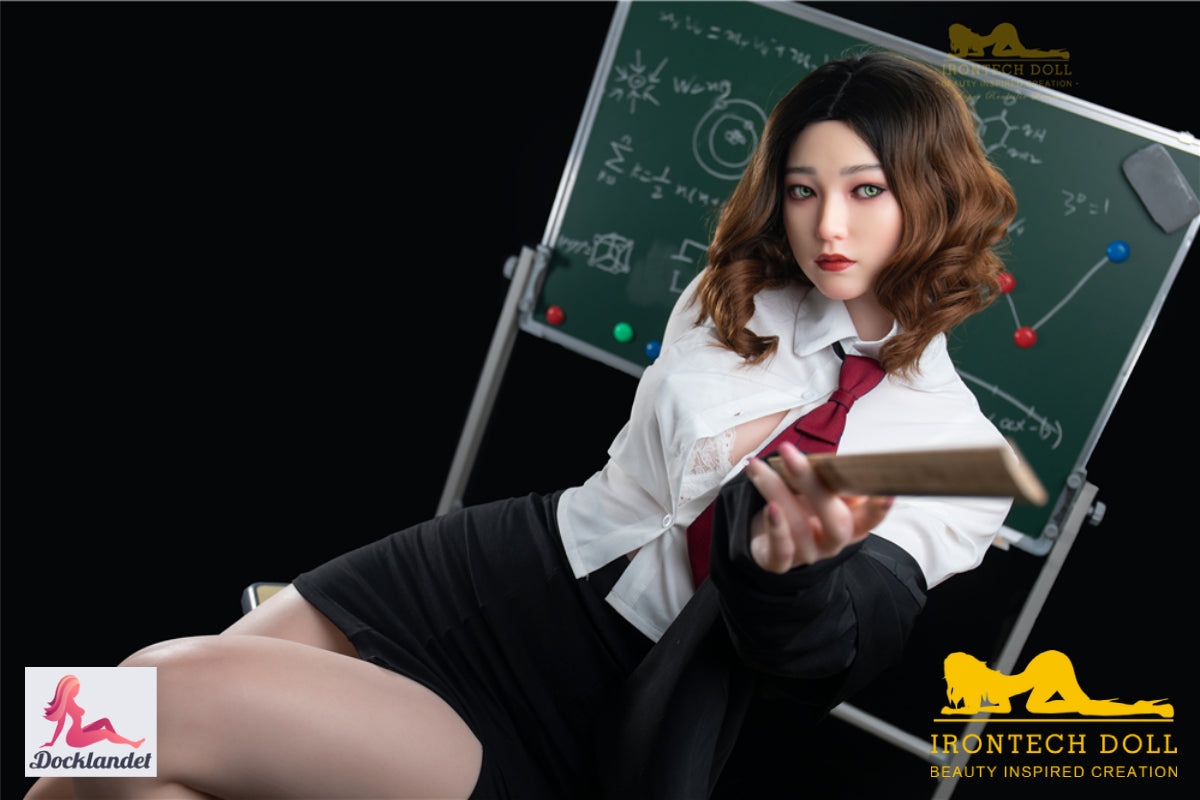 Carolina sekspop (Irontech Doll 166 cm B-cup S10 siliconen)