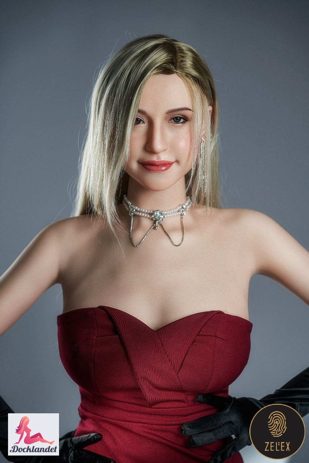 Juniper sekspop (Zelex x165cm F-Cup GE86-1 siliconen)