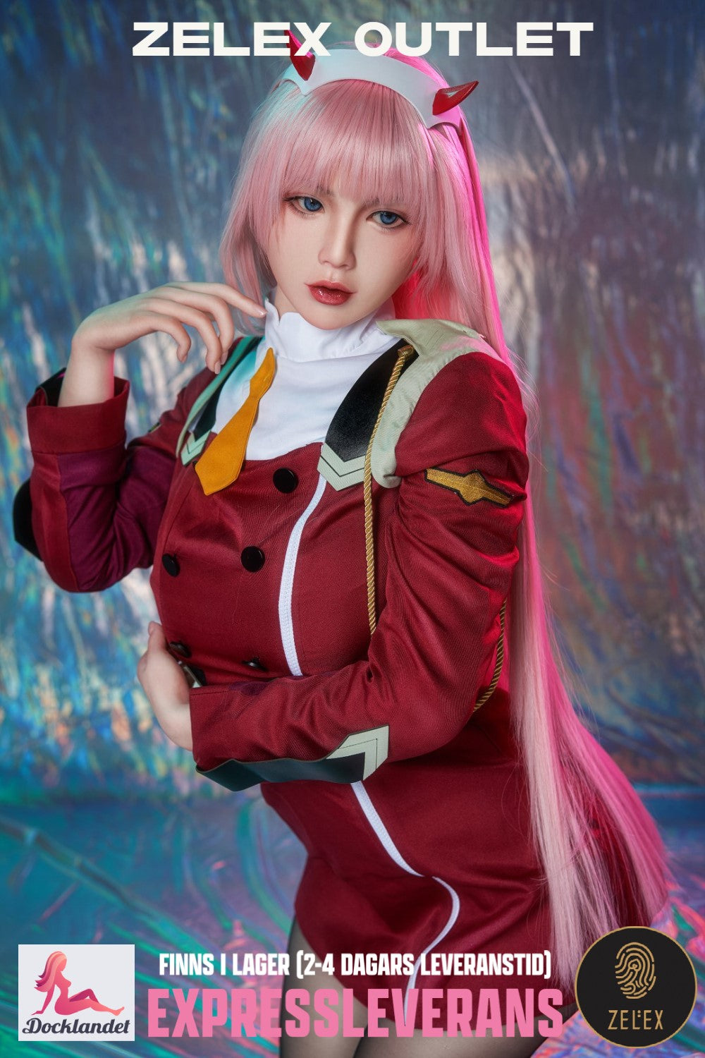 Zero Two Sex Doll (Zelex X165cm F-CUP GE81 Siliconen) EXPRESS