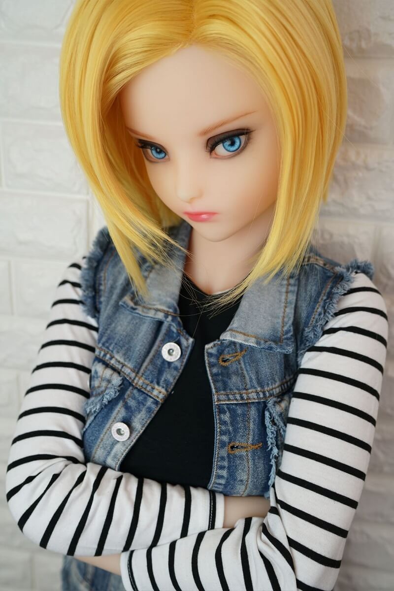 Lazuli Android 18 Sex Doll (Irokebijin 140 cm e-cup TPE/siliconen)
