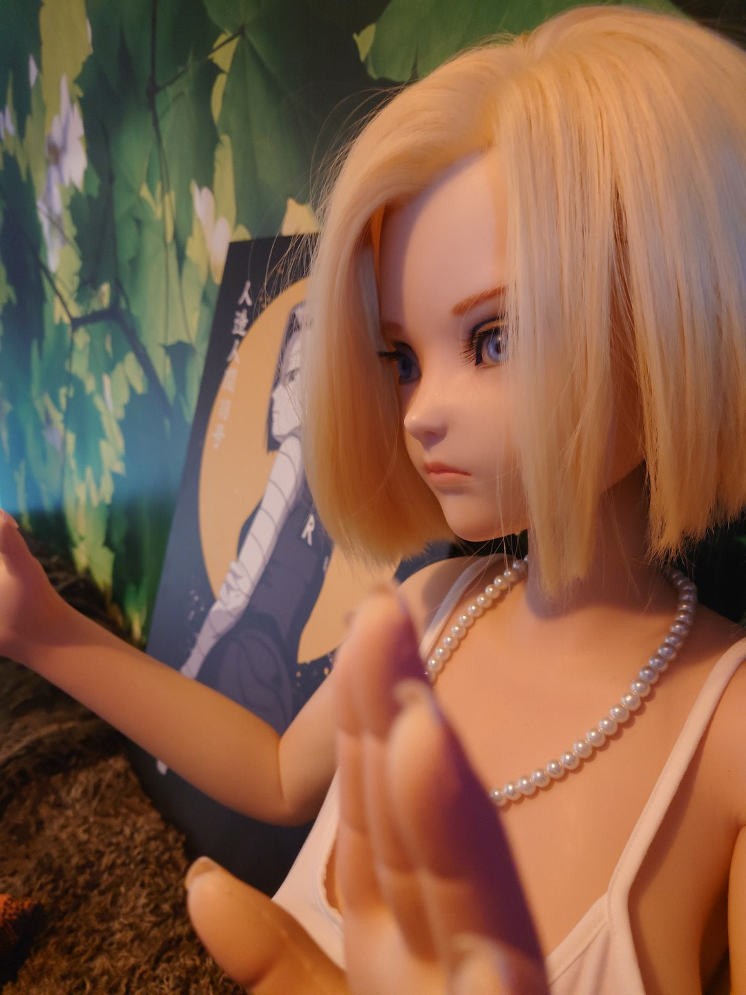 Lazuli Android 18 Sex Doll (Irokebijin 140 cm e-cup TPE/siliconen)